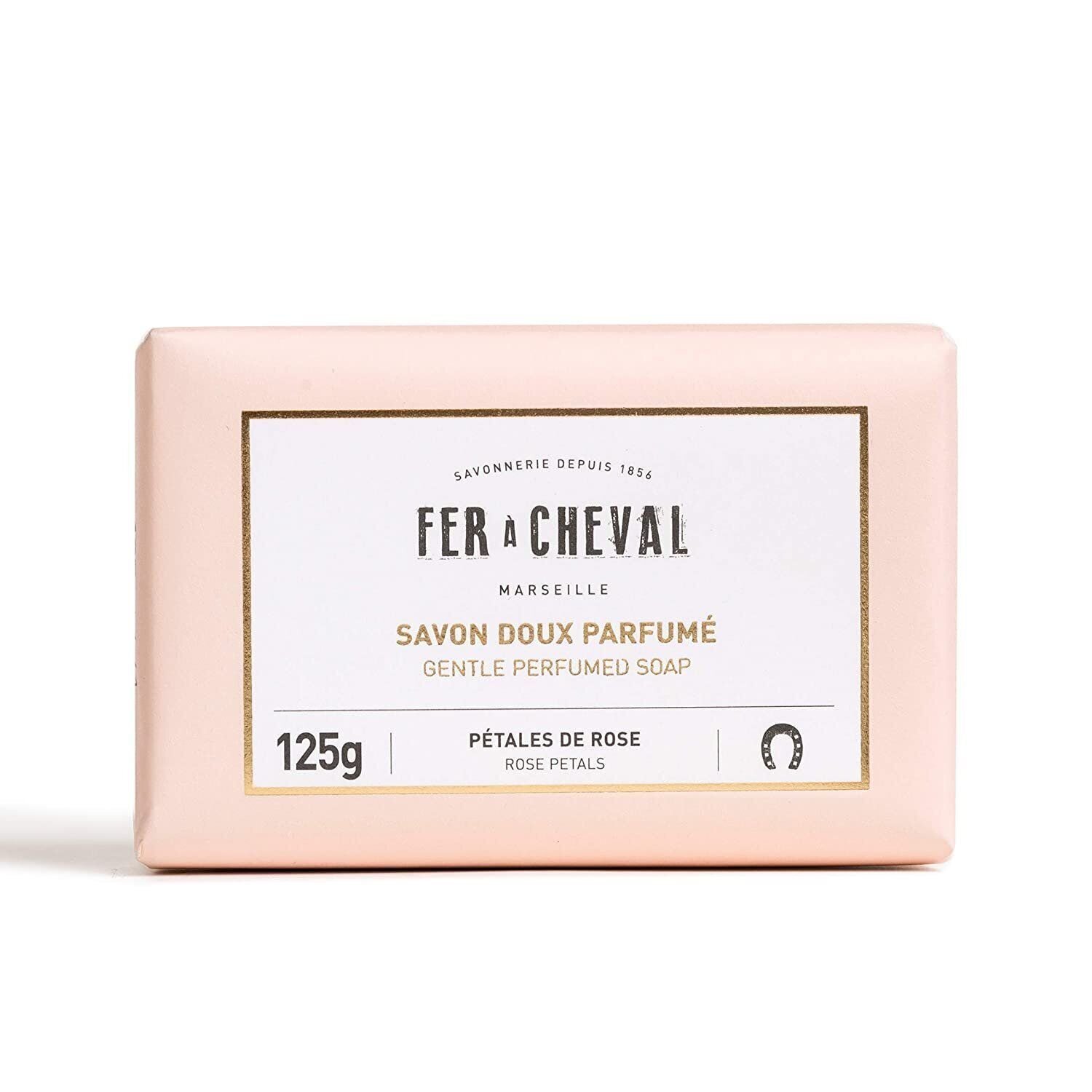 Fer a Cheval Rose Petals Gentle Scented Soap Bar 125G