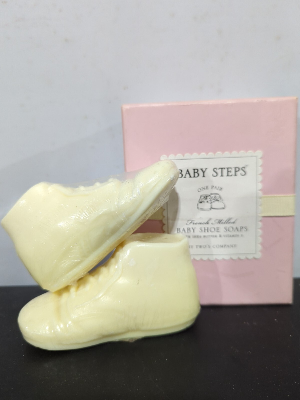 Two’s Company “Baby Steps” French Milled Baby Shoe Soaps