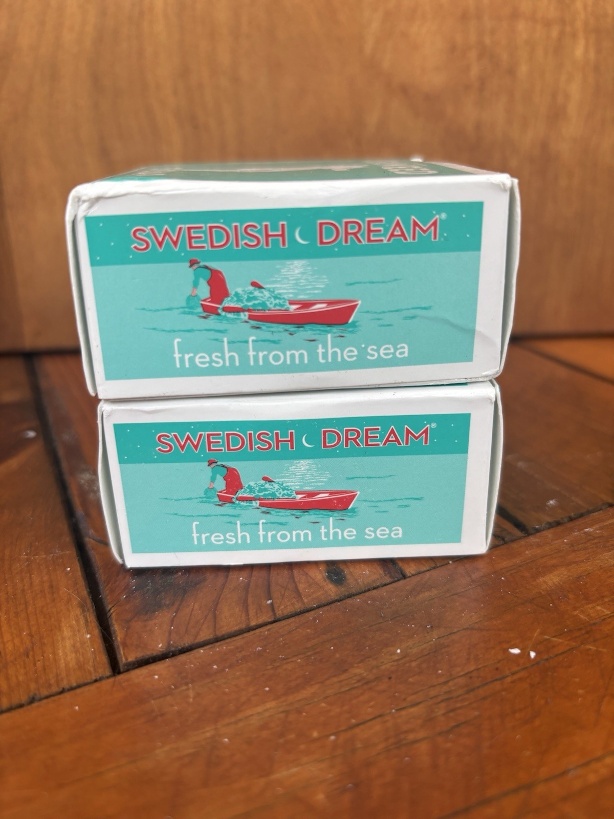 Swedish Dream Seaweed Soap 2 Bars / Boxes 4 oz., Vegan