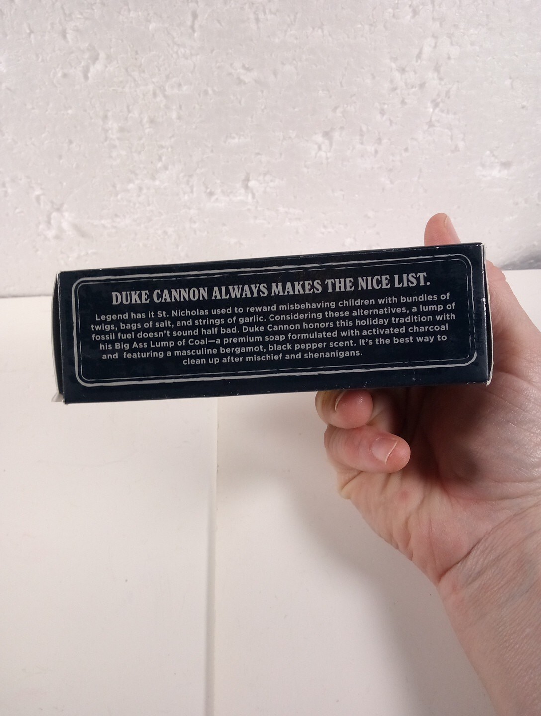Duke 01HOLIDAYCOAL1 Charcoal Soap – 10oz