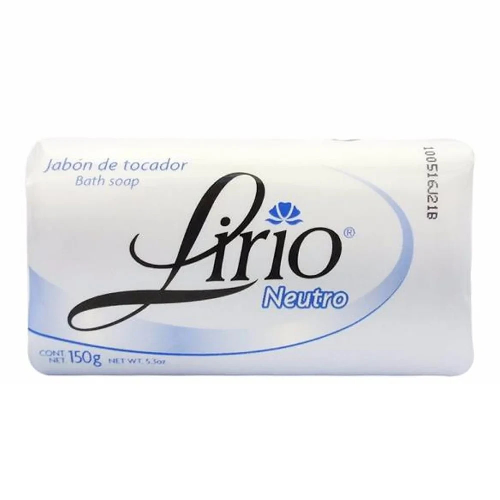 Lirio Neutro Bar Soap. Neutral Base, Anti-Acne and Eczema Treatment Soap – 6PCS