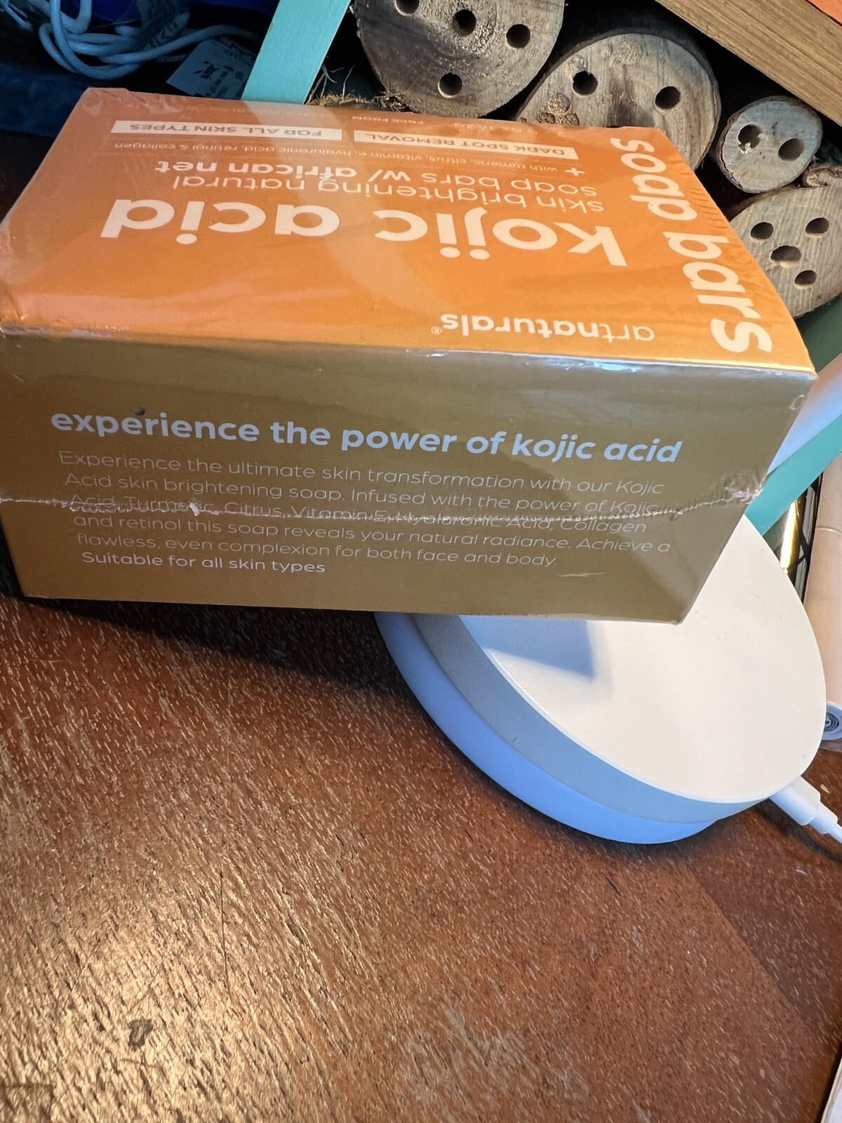 Artnaturals Kojic Acid Soap Bar Skin Brightening Natural Bars