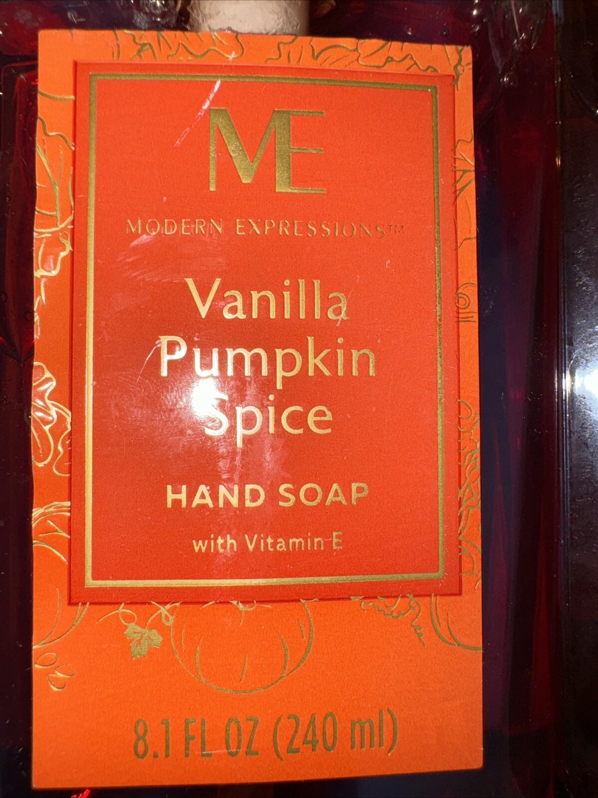 Modern Expressions Vanilla Pumpkin Spice Hand Lotion Hand Soap And Shower Gel