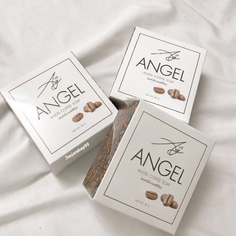 5X ANGEL COFFEE Soap Herbs Natural Scrub Face Body Mahad Turmeric Tamarind 50g