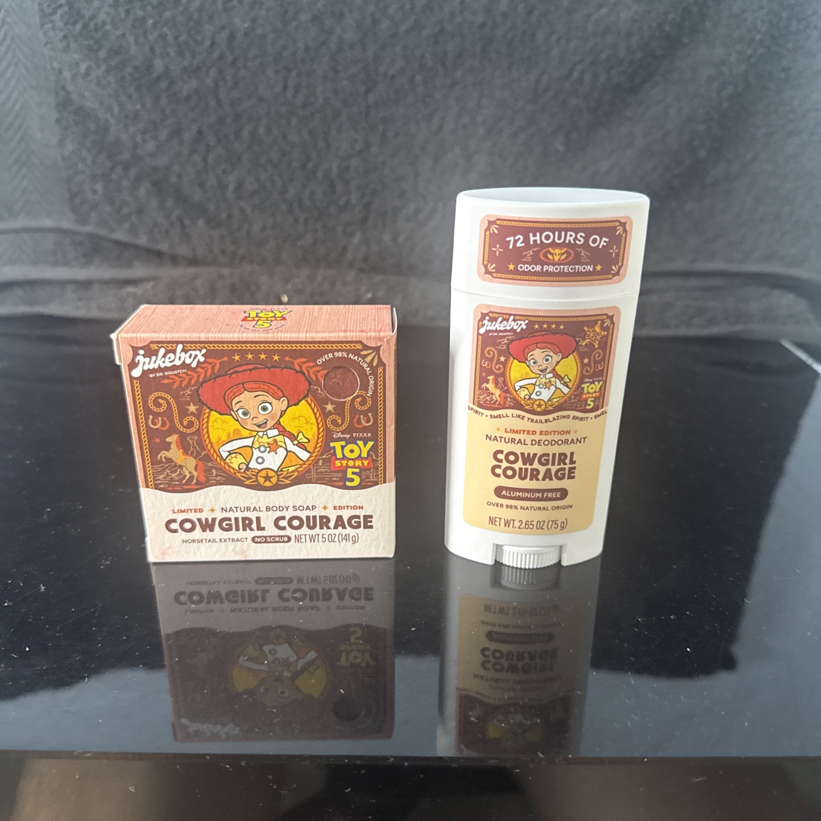 DR SQUATCH JUKEBOX TOY STORY 5 SOAP & DEODORANT COWGIRL COURAGE.