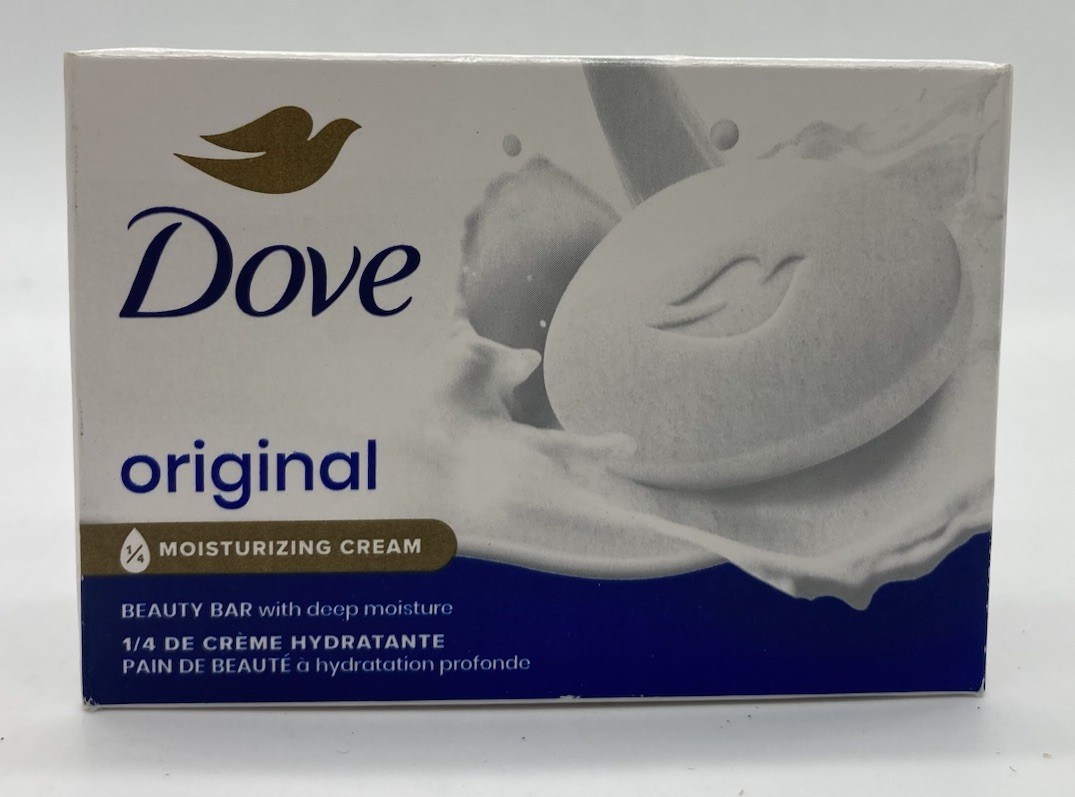 Dove Original Beauty Soap Bar With Moisturizing Cream 3.75 OZ (106g)