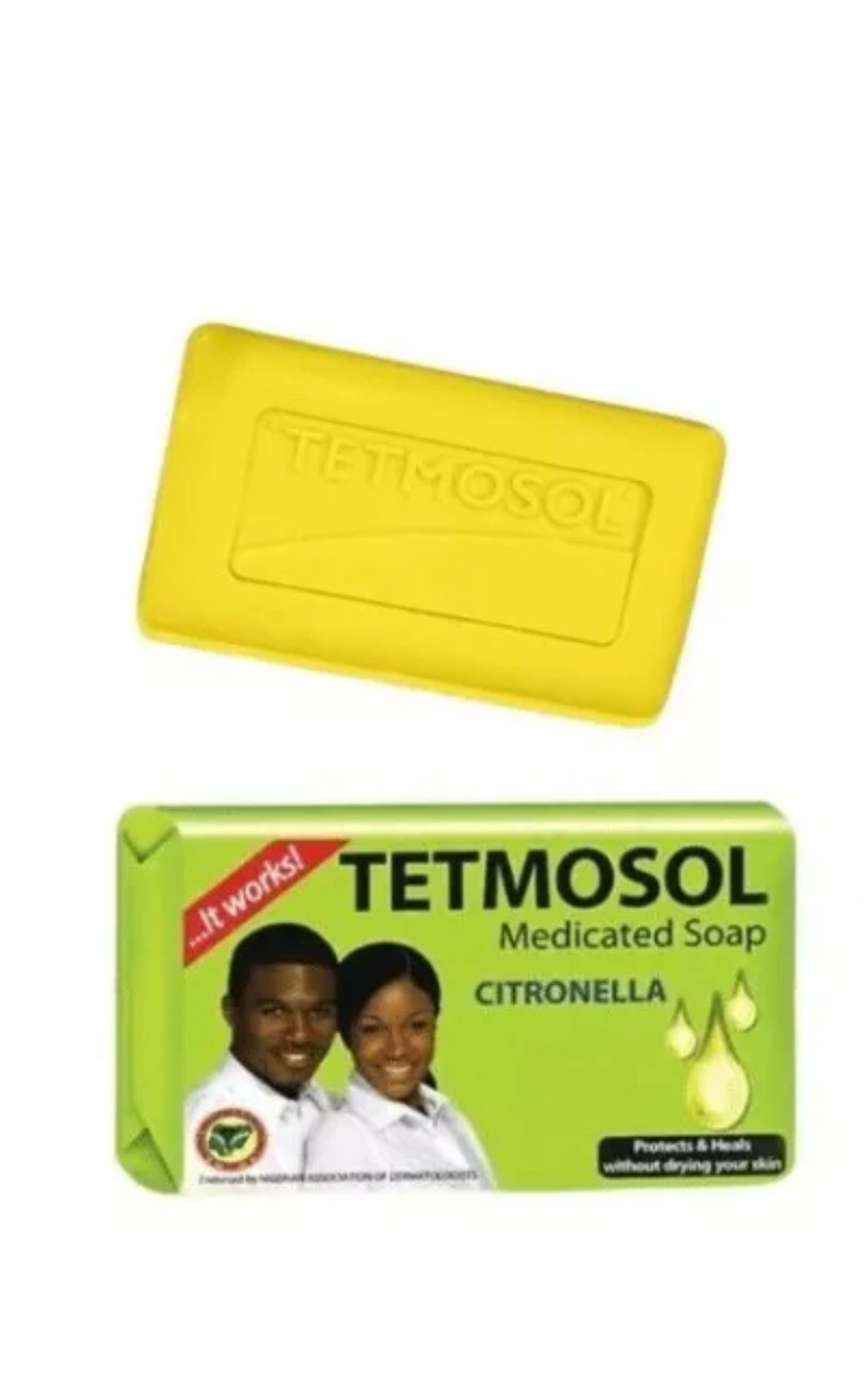 (2 PACK ) NatoGears Tetmosol Medicated Soap With Citronella, 75g Bar