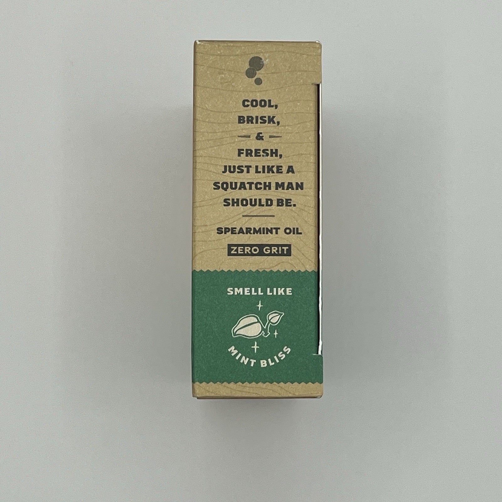 Dr. Squatch Spearmint Basil Natural Soap 5oz Zero Grit BRAND NEW