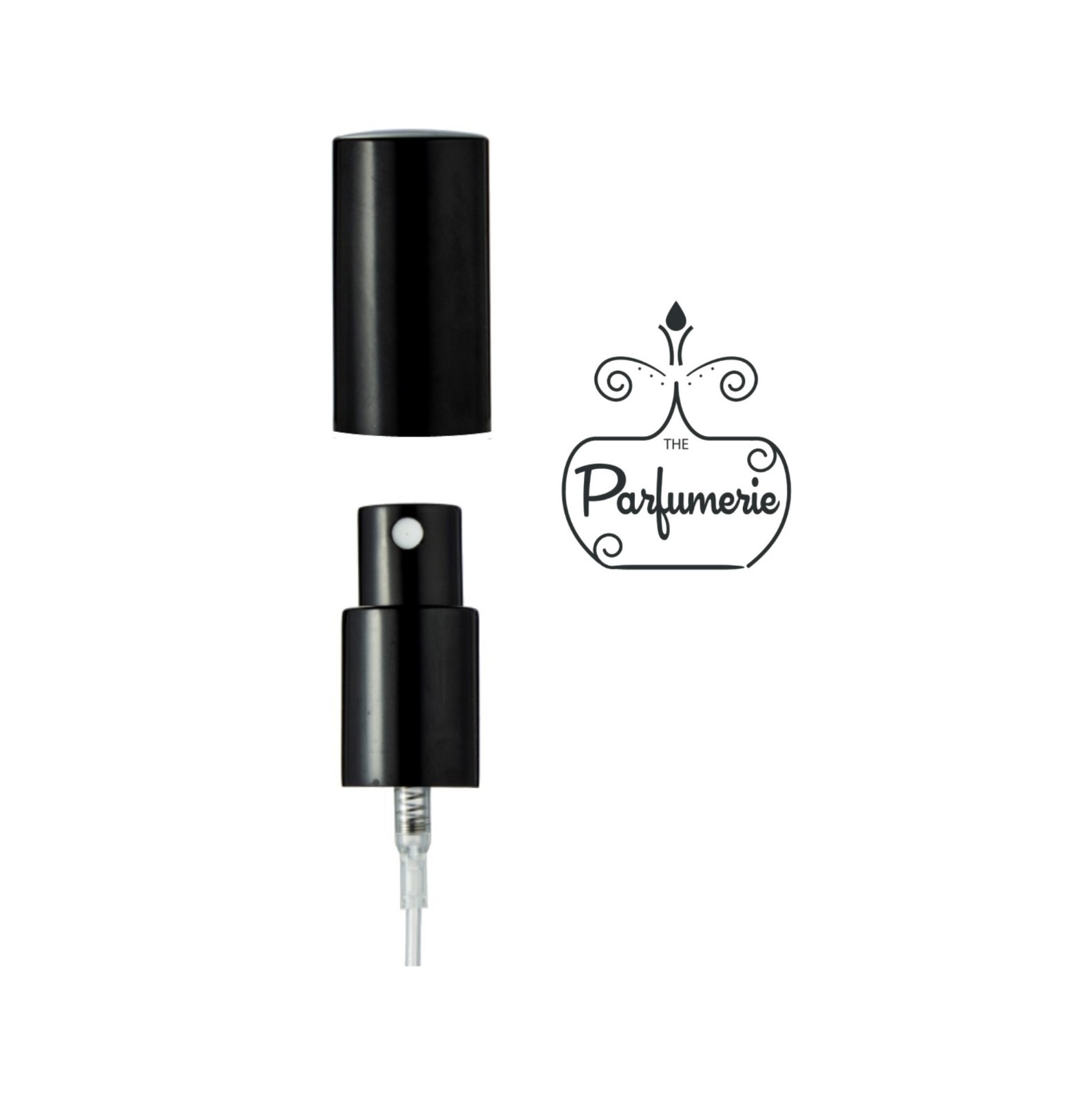 Glass Spray/Atomizer Refillable Perfume Bottle 1 or 2 oz. Empty Flat 30 or 60 ml