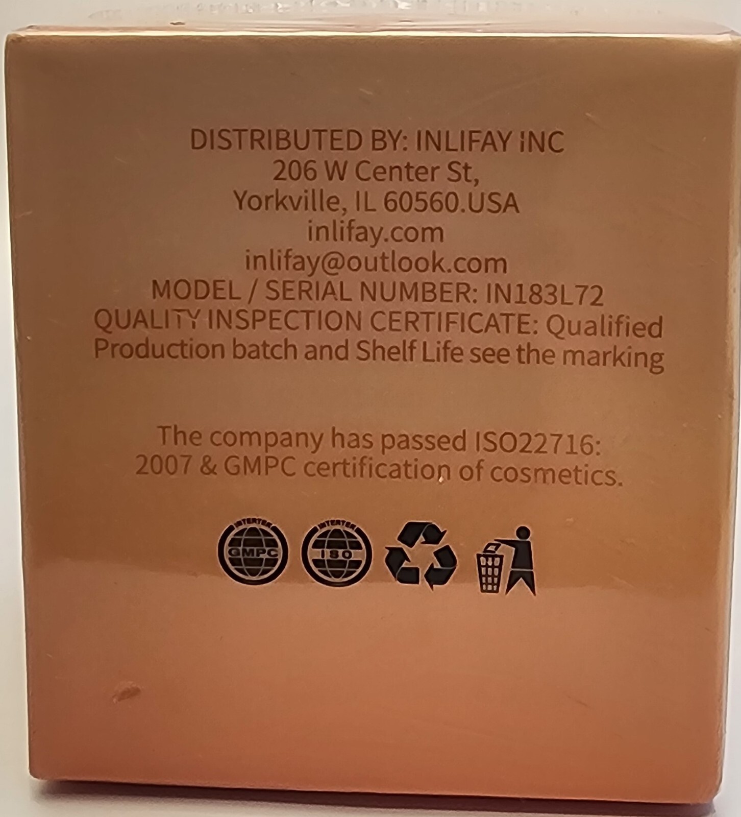 Inlifay – Dark Spot remover – Kojic Acid Soap – Even Up Skin Tones – Exp 11/2027