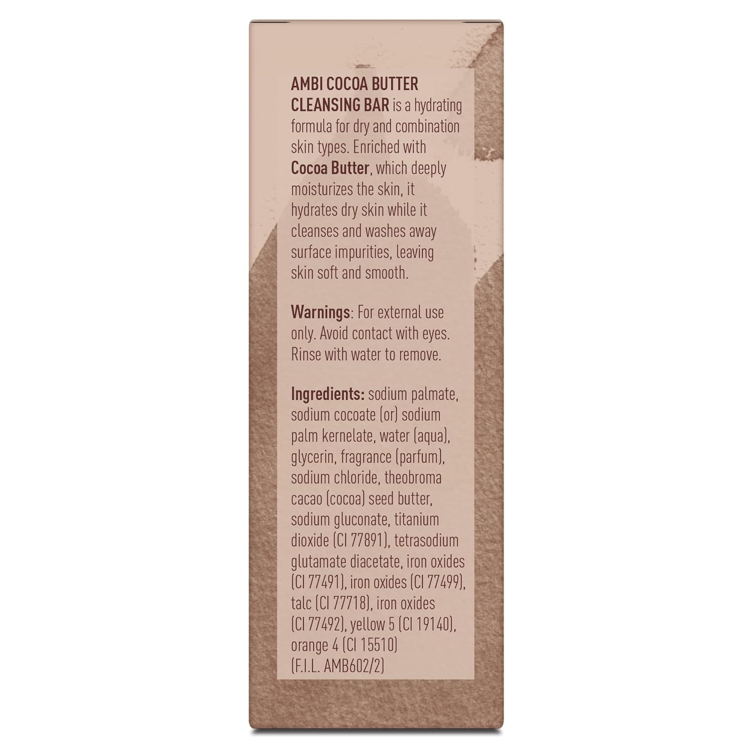 Cocoa Butter Cleansing Bar, 3.5 Ounce