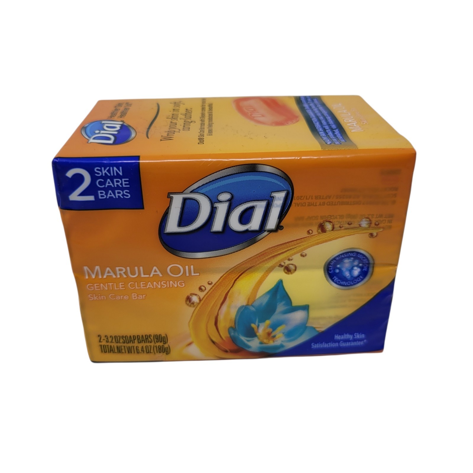 Dial Marula Oil Skin Care Bar 2‑Pack Bars Total New Sealed Discontinued NOS