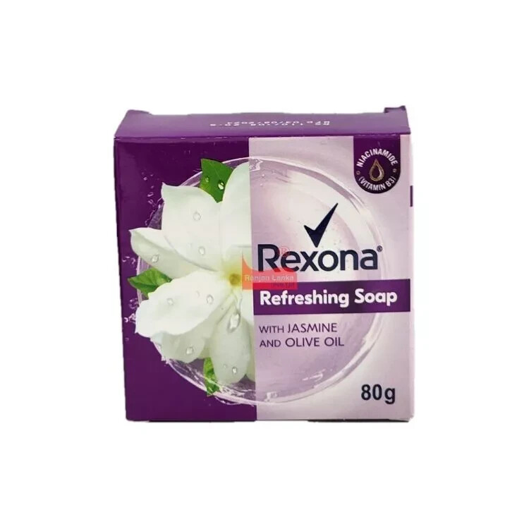 Rexona Refreshing Soap with Jasmine and Olive Oil , Long Lasting Fragrance Best