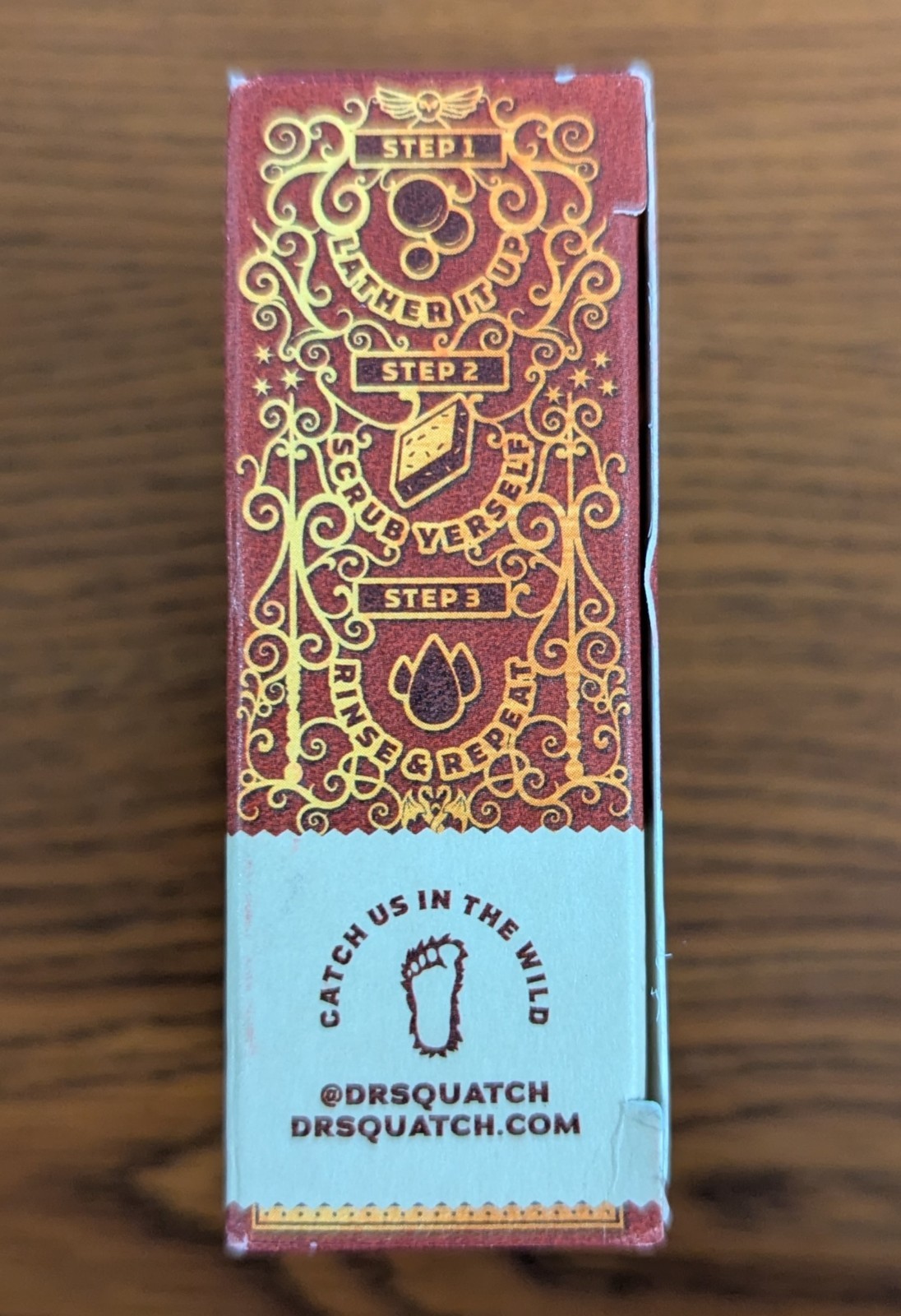 4 DR. SQUATCH LIMITED EDITION HARRY POTTER “THE CHOSEN ONE” MEN’S NATURAL SOAP