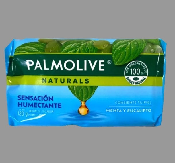 Palmolive Naturals Mint & Eucalyptus Bar Soap 120g Moisturizing 100% Mexican