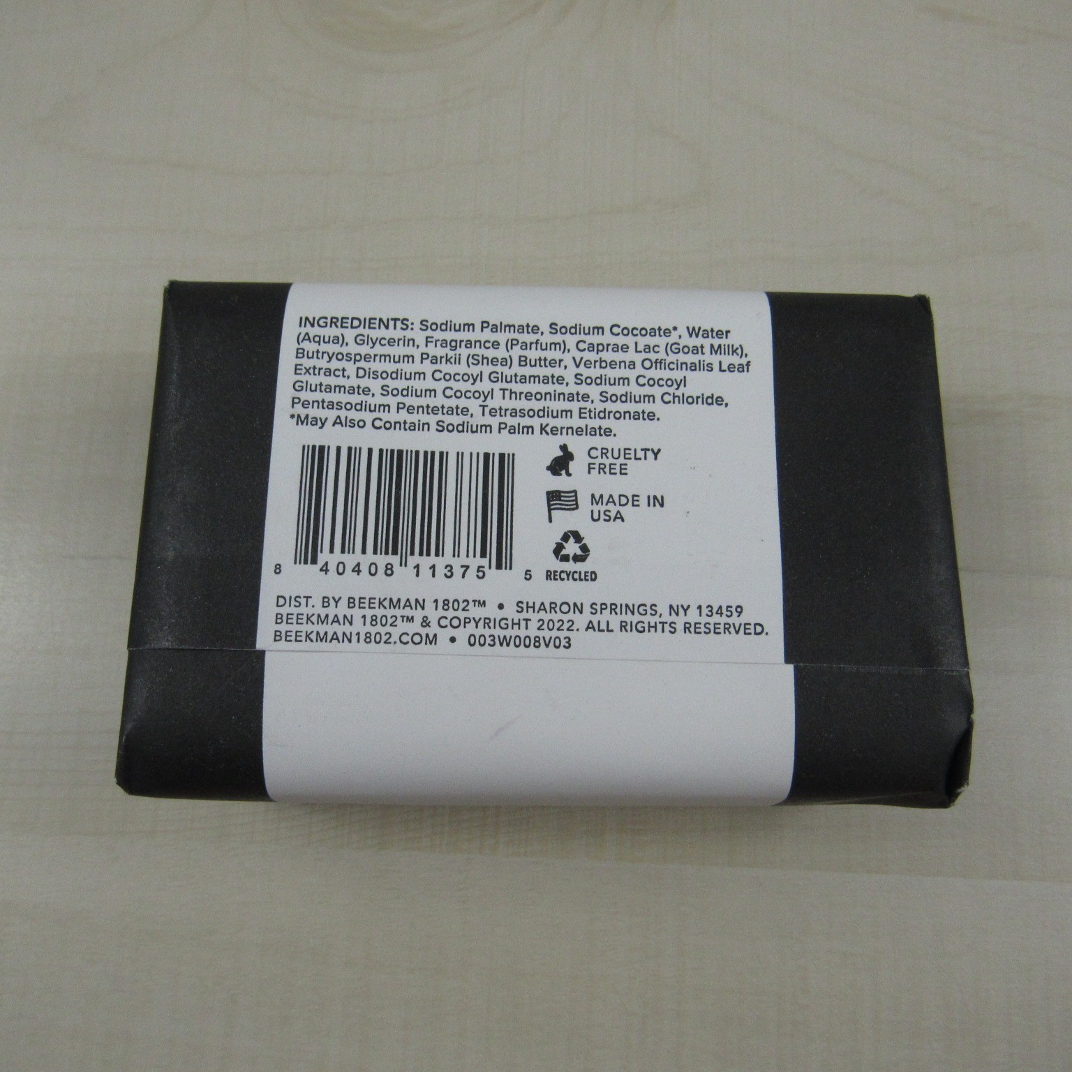 Beekman 1802 Goat Milk Soap Fresh Air Bar 9 oz New Made USA