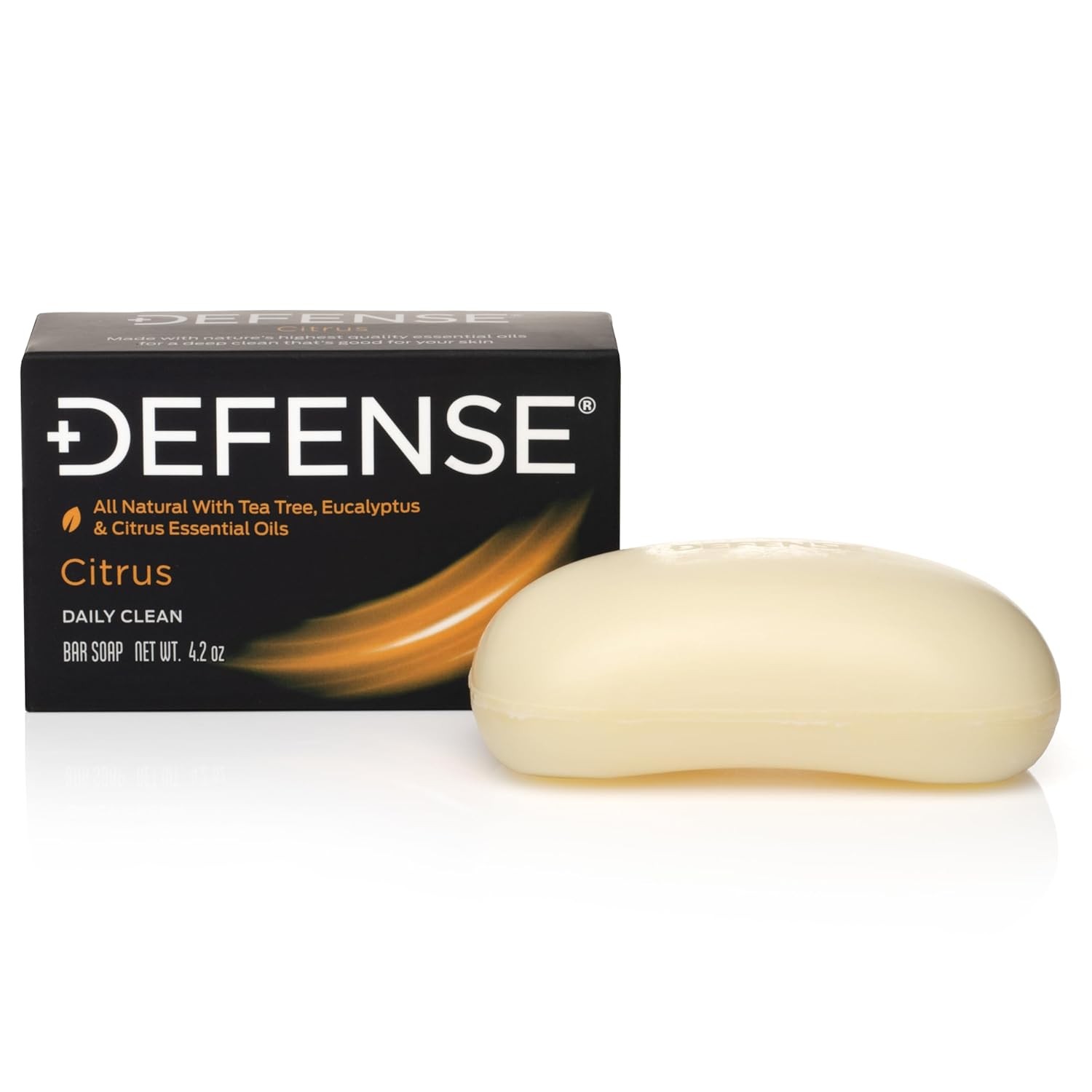 Defense Soap Tea Tree Bar Antibacterial Antifungal Natural 4oz Eucalyptus