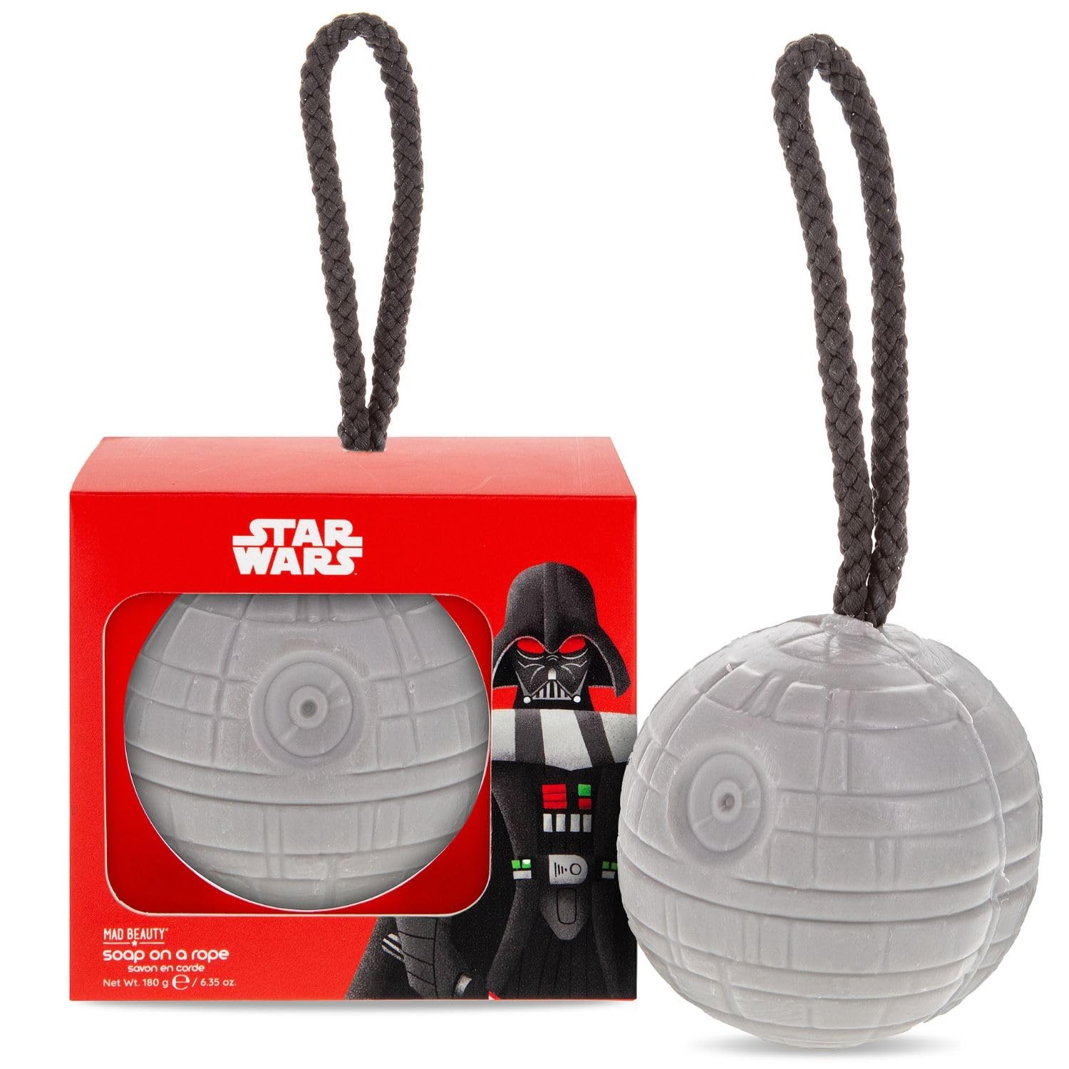 Star Wars Dark Side Death Star Soap on a Rope, Healthy Glowing Skin, Relax & …