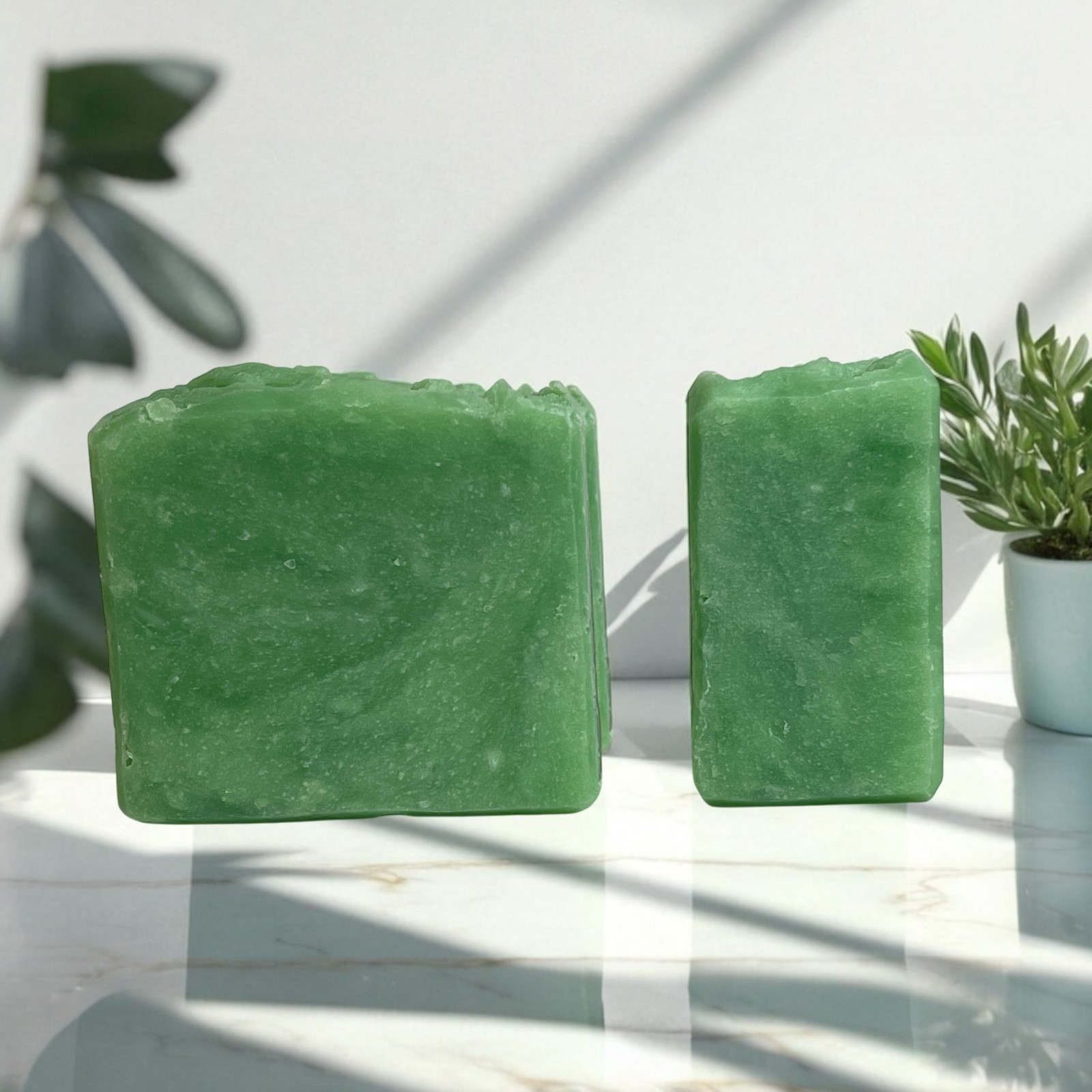 Natural Handmade Springs of Ireland Vegan Soap Bar with Organic Shea Butter