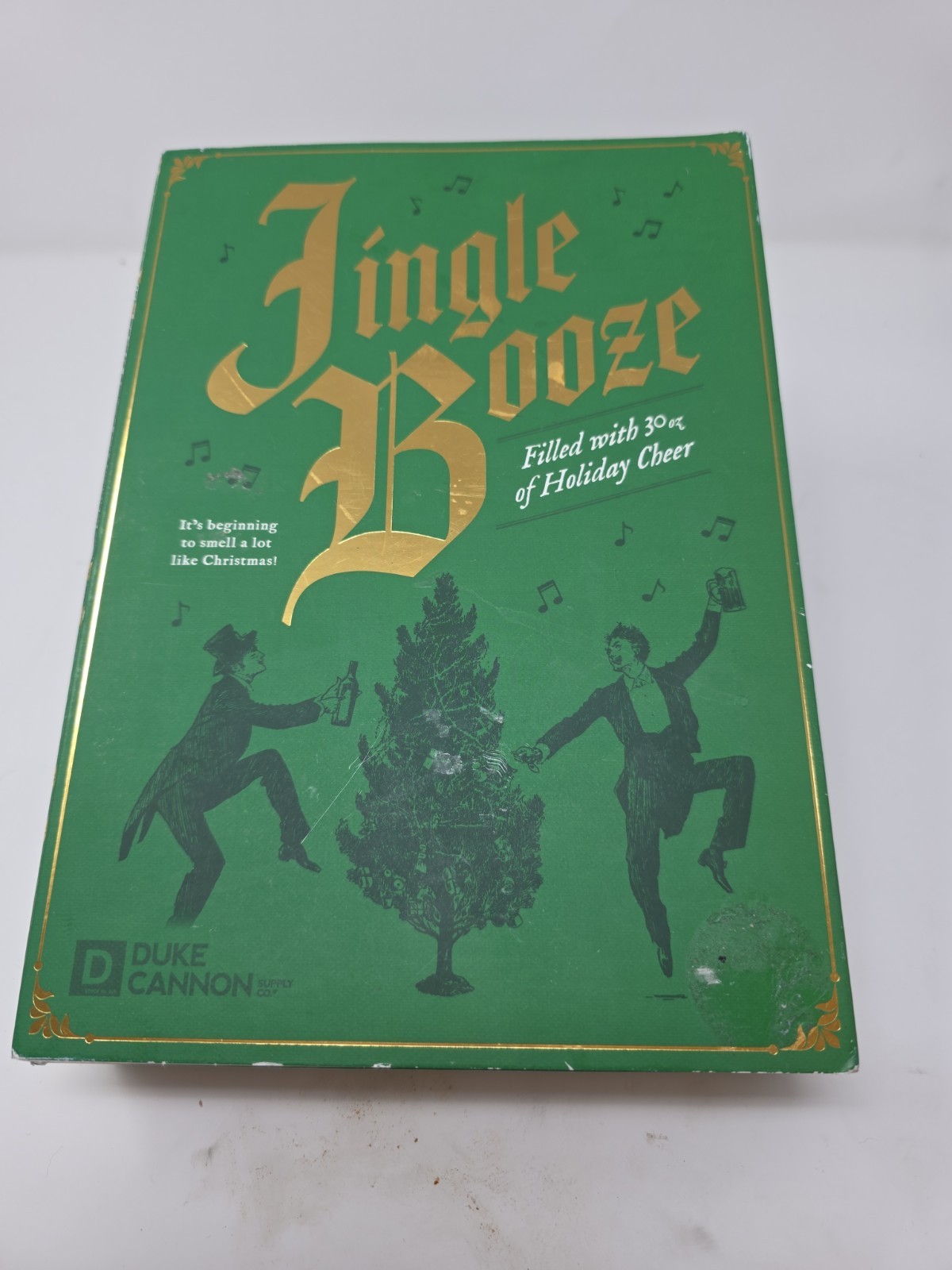 Duke Cannon JINGLEBOOZE Holiday Booze Scented Soap Gift Set *New In BOX*