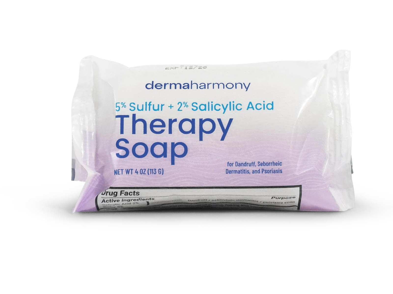 5% Sulfur 2% Salicylic Acid Bar Soap 4 oz – Crafted for those with Seborrehic…