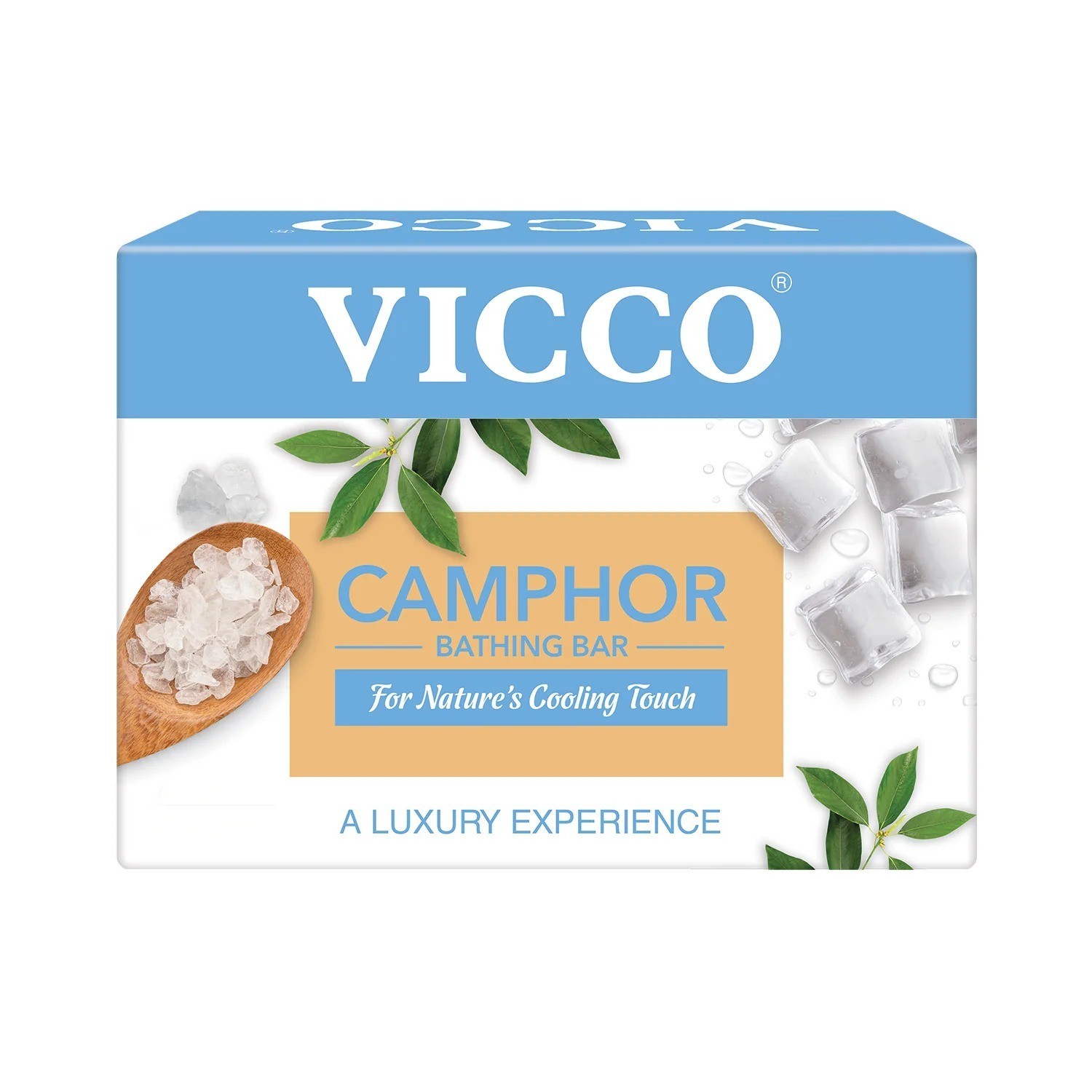 Vicco Camphor Cooling Herbal Brightening Moisturizing Bathing Soap 100g 4 pack