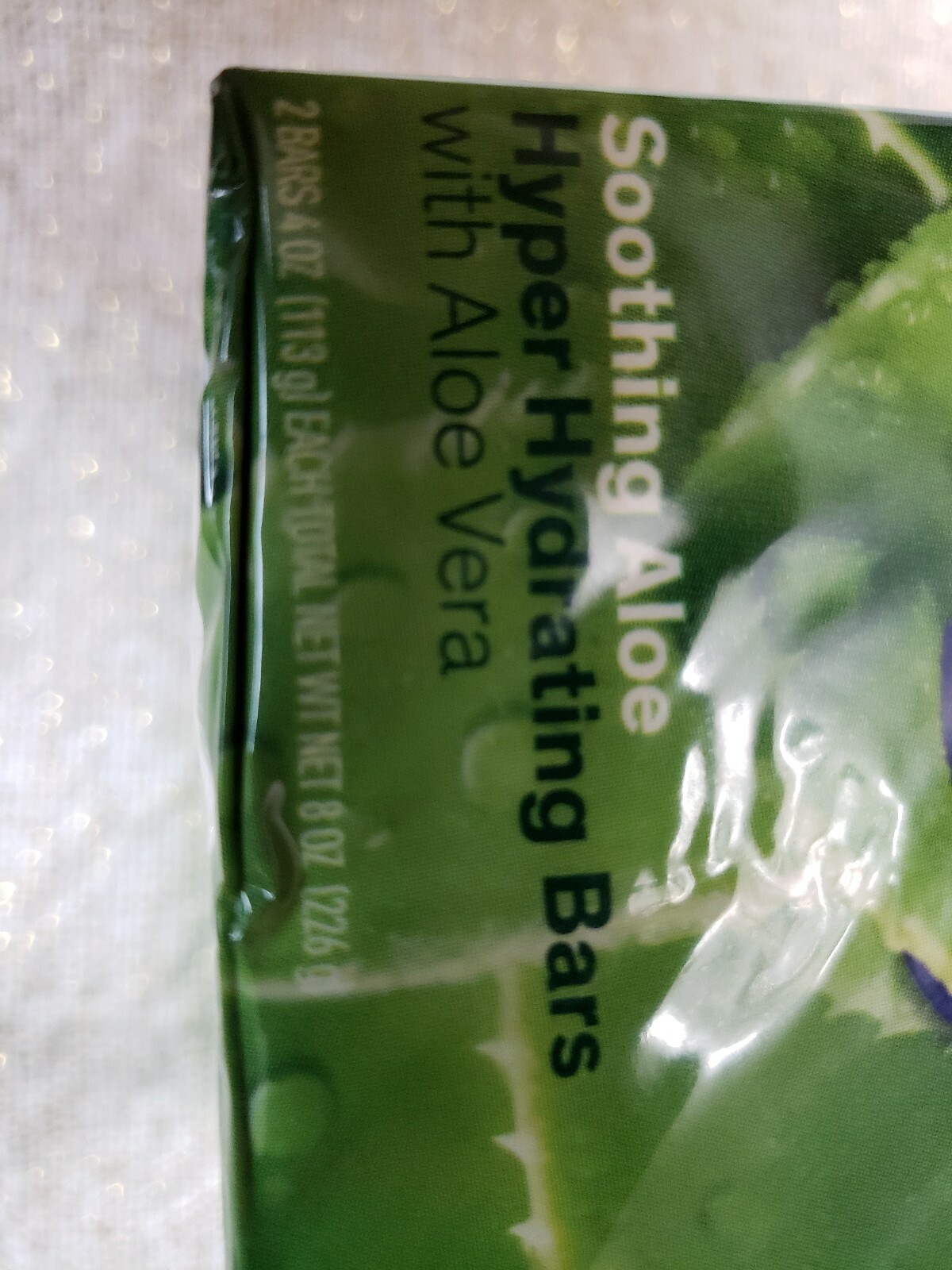 Zest Fresh Aloe Bath Soap 2 Bars 4 oz Each With Aloe Vera 8 Soap bars total