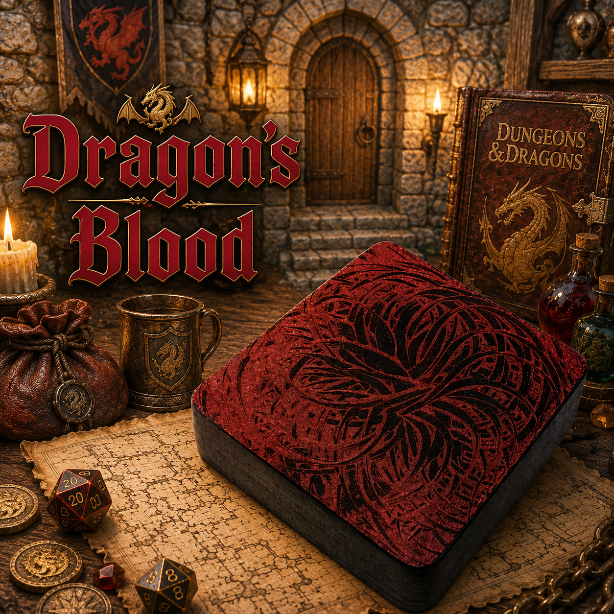 Handcrafted Goat Milk Soap ~ BIG 5 oz Bar ~ Dragon’s Blood