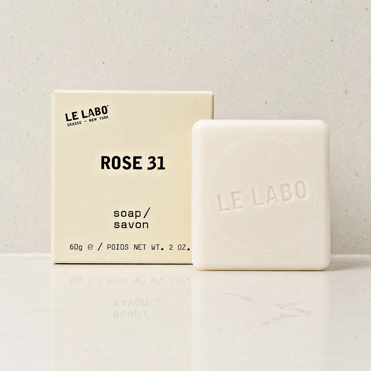 10 PACK – Le Labo Rose 31 Bath Bar, 2oz/60g Set Individually Wrapped, Boxed Soap