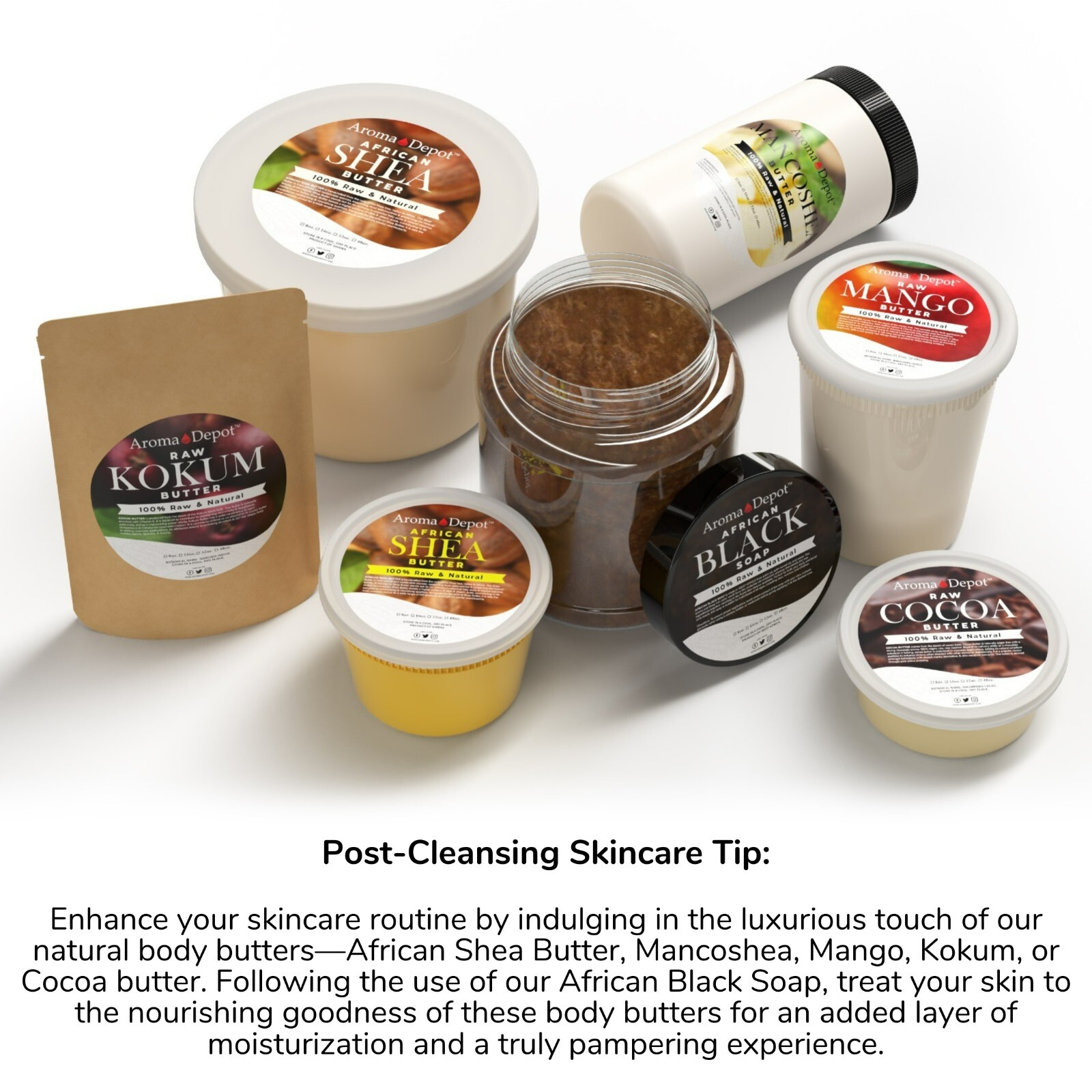 African Black soap PASTE 12 oz. Natural Soap Body & Face Wash For Acne Dark Spot
