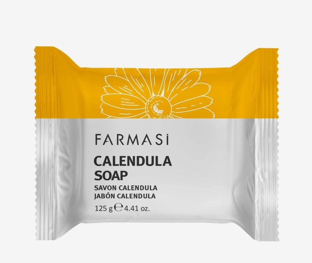 FARMASI CALENDULA SOAP (eczema, psoriasis, dry skin NEW. Dr C Tuna