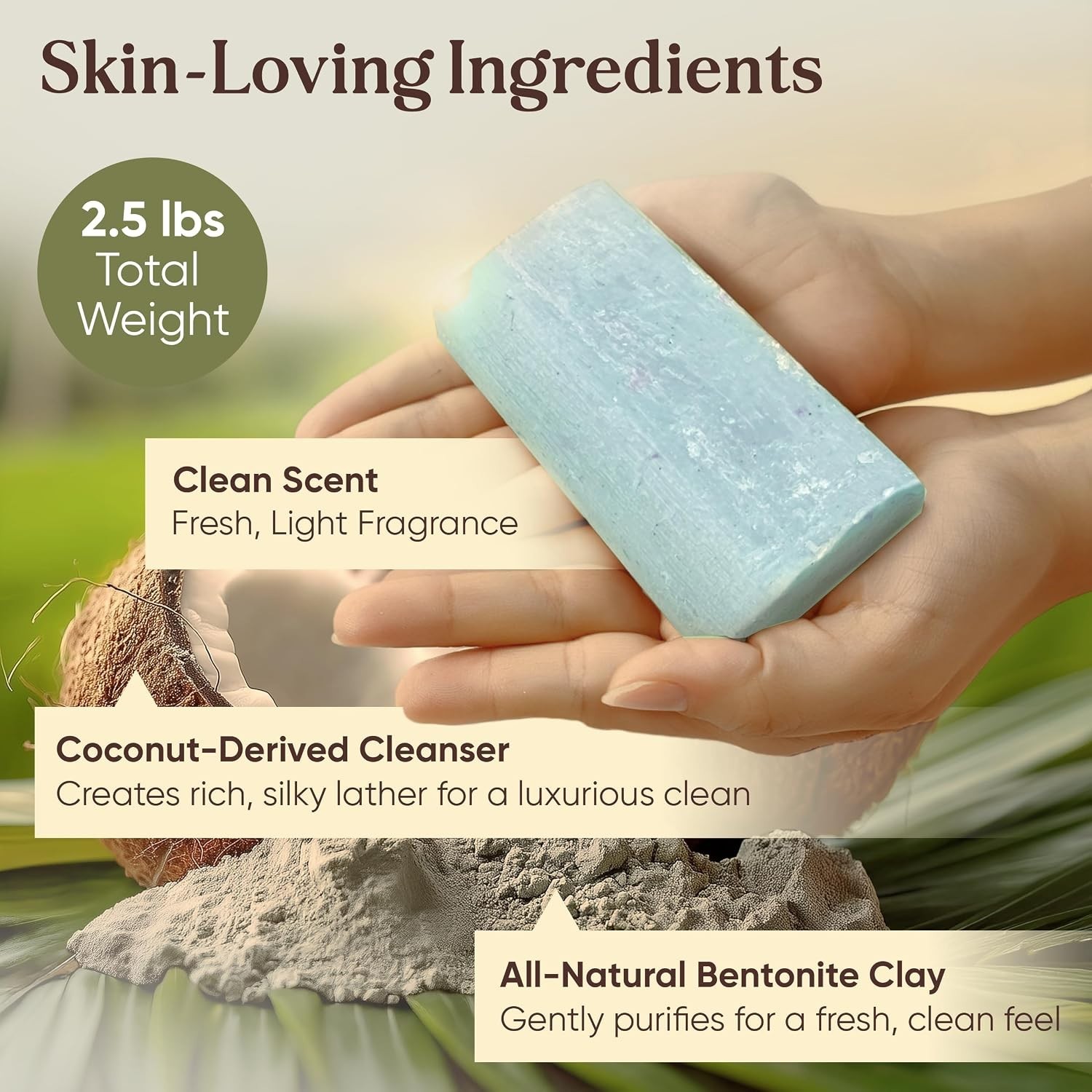 8-Pack Soap Bars – 5 oz Each, PH Balanced & Nourishing for All Skin Types