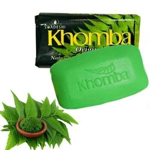 Natural Khomba Soap Ayurvedic Beauty Skin Body Care Herbal 90g