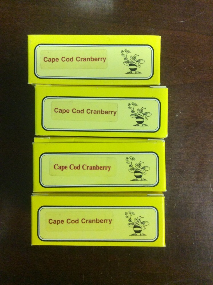 Cape Cod Cranberry Scent Handcrafted Honey Bar Soap 5 oz / 142 g