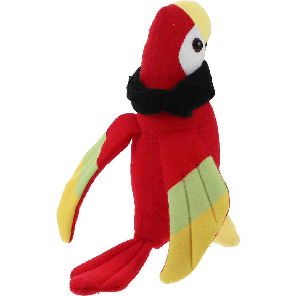 Pirate Parrot Cartoon Parrot For Shoulder Halloween Cosplay Parrot Stuffed Toy