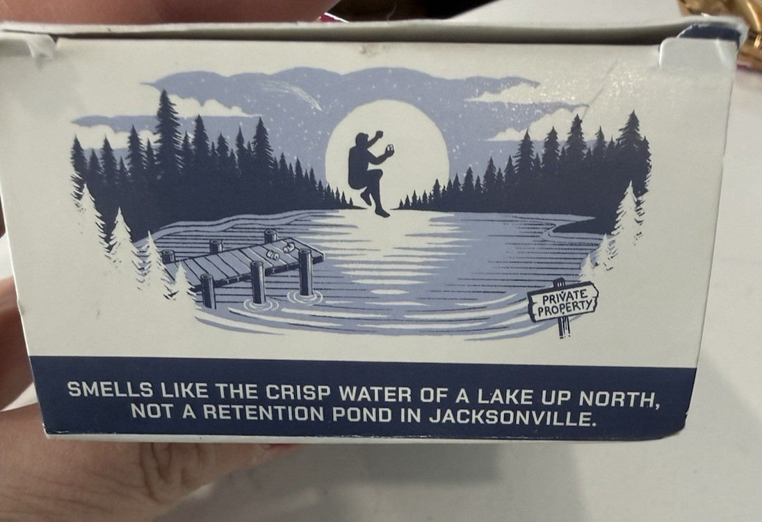 Duke Cannon Midnight Swim Brick Soap 10 oz Bar Made in the USA New