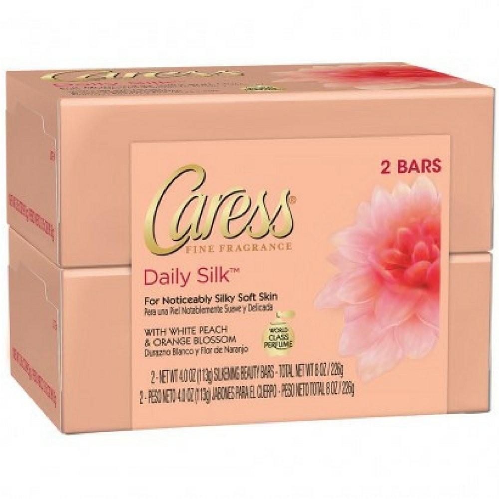 DOT-01 Caress Daily Silk Beauty Bars, 4.25 oz Bars, 2 ea (Model: 18513903)