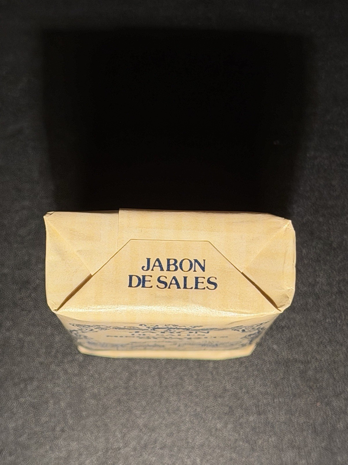 New Vintage Jabon De Sales Mineral Salt Bar Soap 4.2oz Made By La Toja