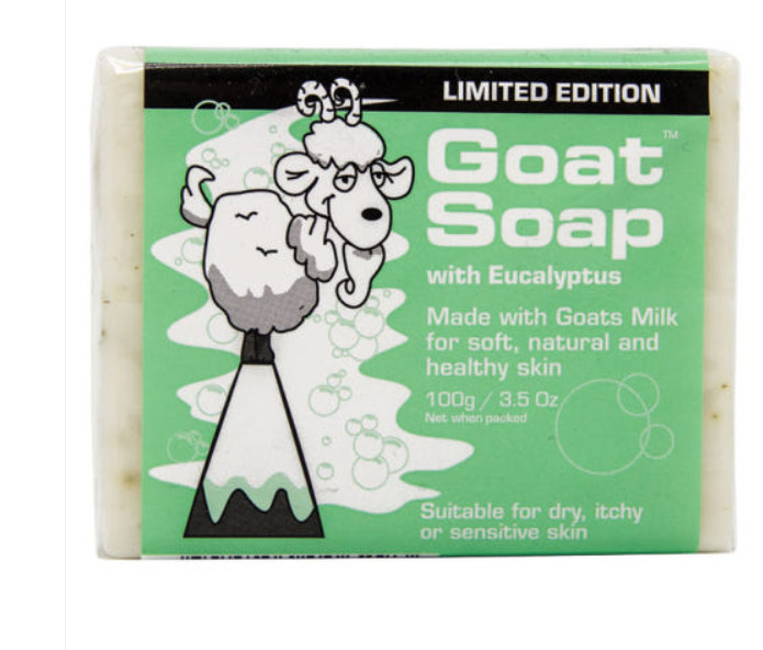 Edition Goat Soap wcalyptus – 100g 3.5oz – Made with Goat Milk for Soft