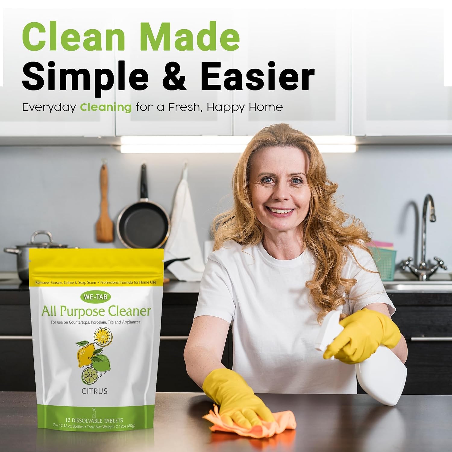 All Purpose Cleaner Concentrate Refill, Multi Surface Clean Refill, Non Toxic