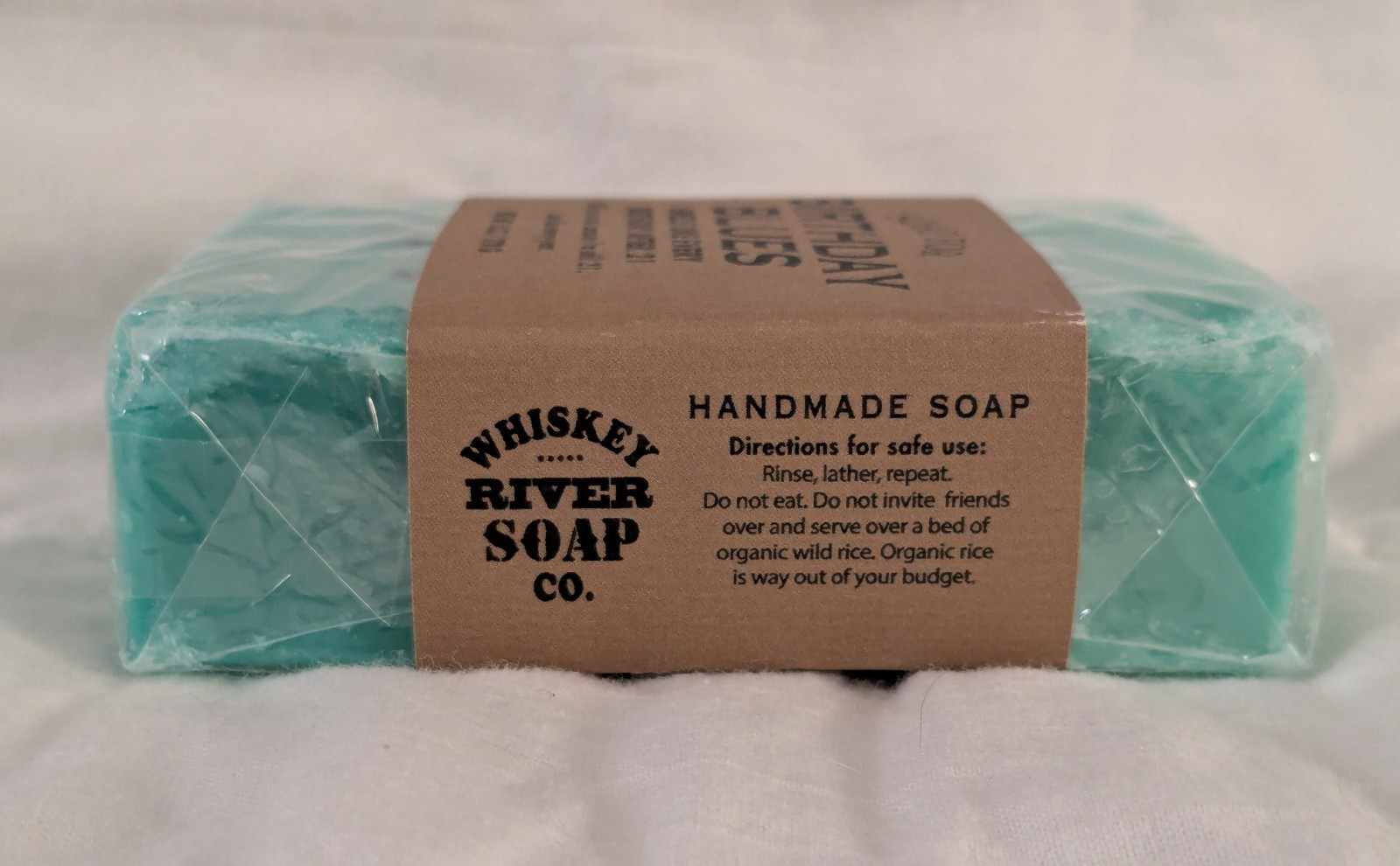 Whiskey River Soap Co-BIRTHDAY BLUES Soap Bar-Cuz You Never Get Carded Anymore😾