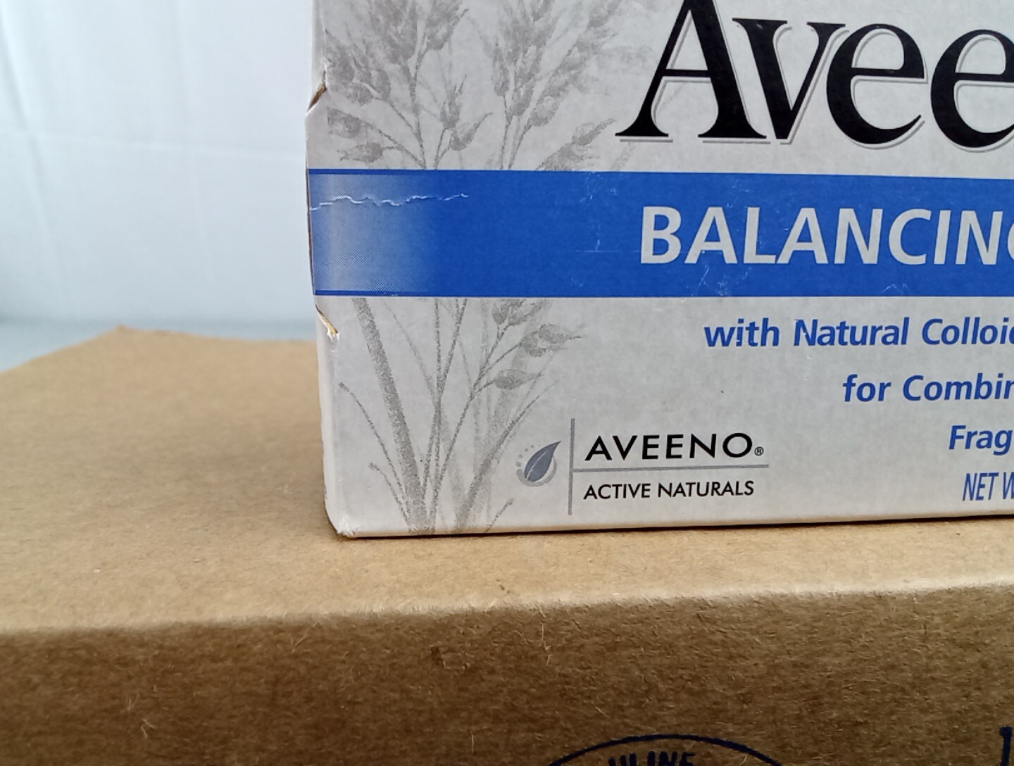 1 New Aveeno BALANCING bar Natural Colloidal Oatmeal Combination Soap Bar 3.5oz