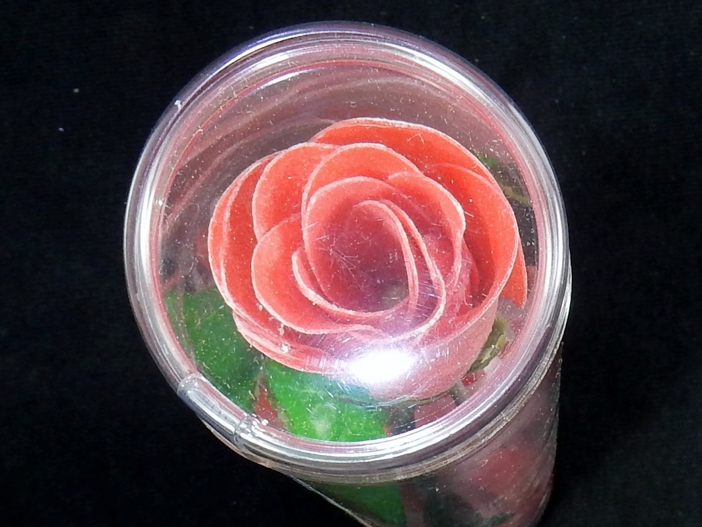 Luxury Bath Soap, Single Red Rose w/Ribbons,~ Stocking Stuffer