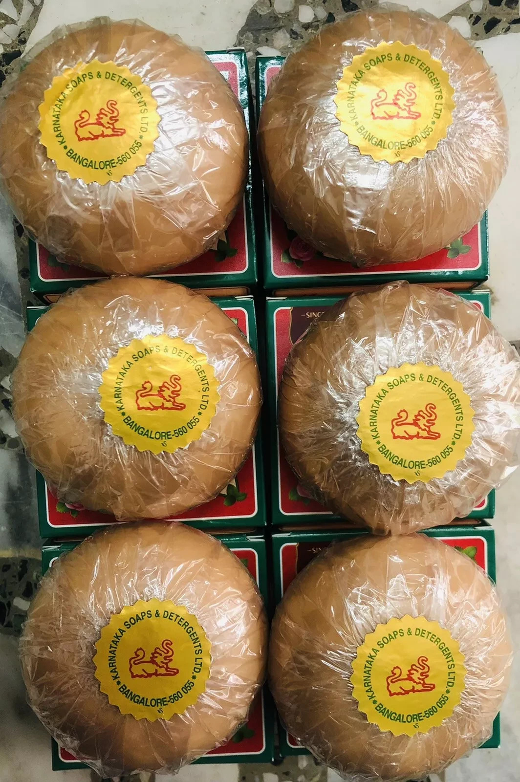 6 X 150gm Mysore Sandal Bath Soap Bar, ORIGINAL | Karnataka Soaps Ltd FREE SHIP