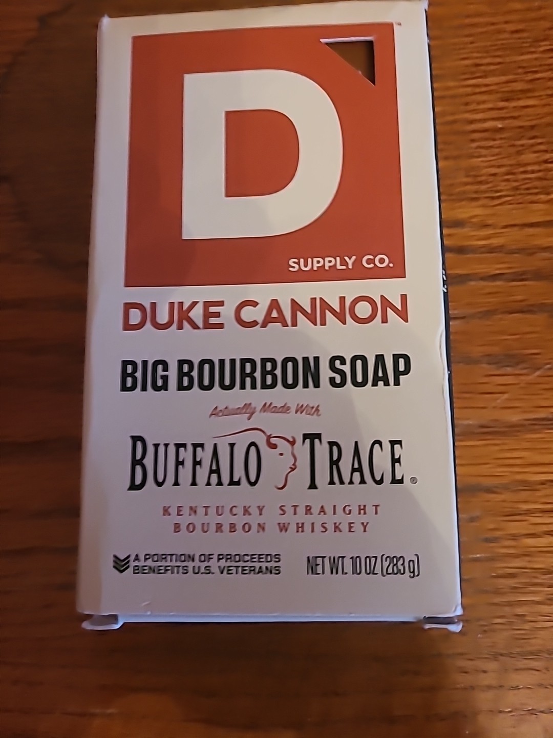Duke Cannon Supply Co. Men’s Bourbon Bar Soap 10 oz Extra Large USA Made