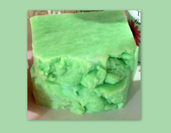 Handmade Soap ** Mojito lite ** 6 bars SHEA BUTTER & ARGAN OIL SOAP
