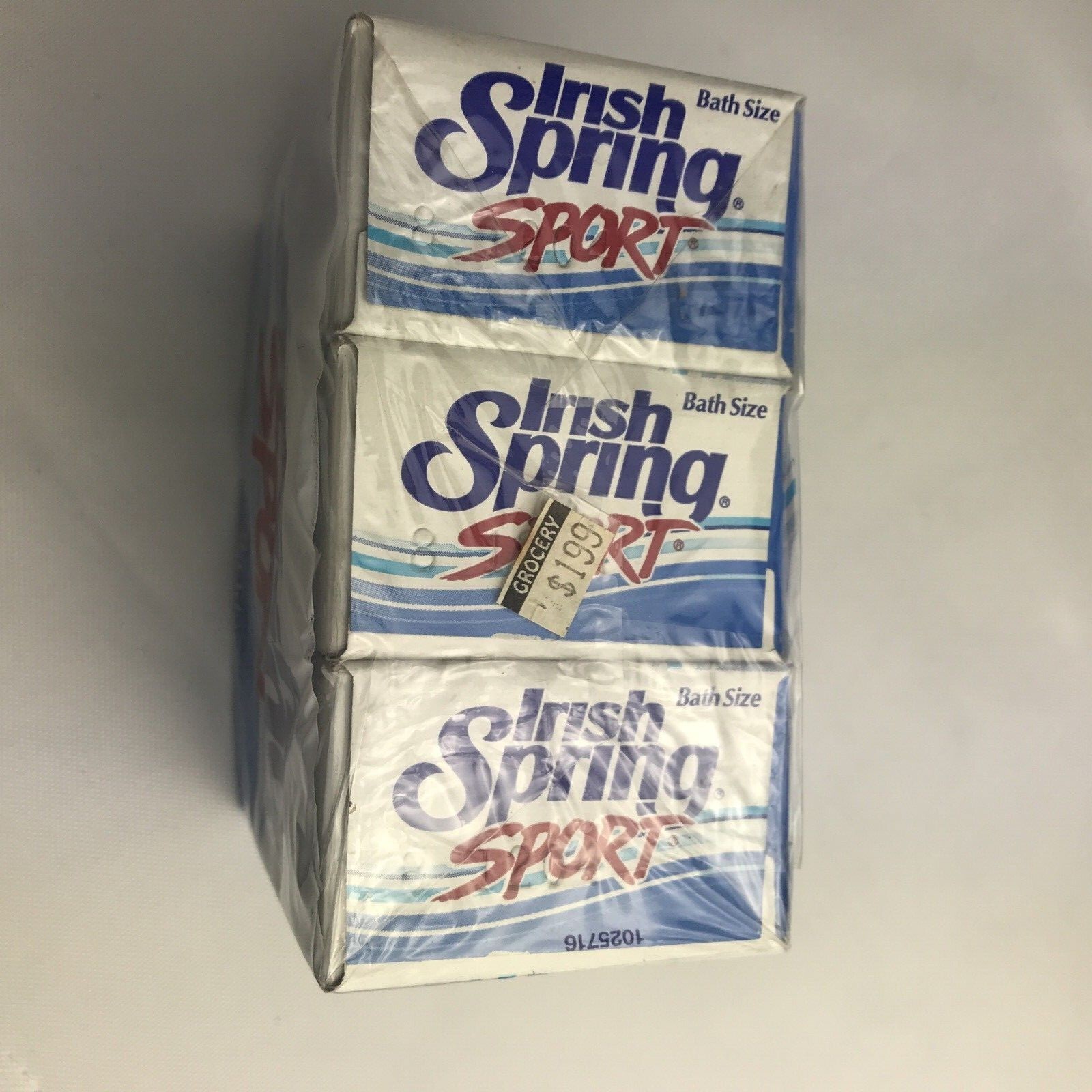 Irish Spring Sport Deodorant Soap 3 pk 4.5 oz Bars Odor Protection Discontinued