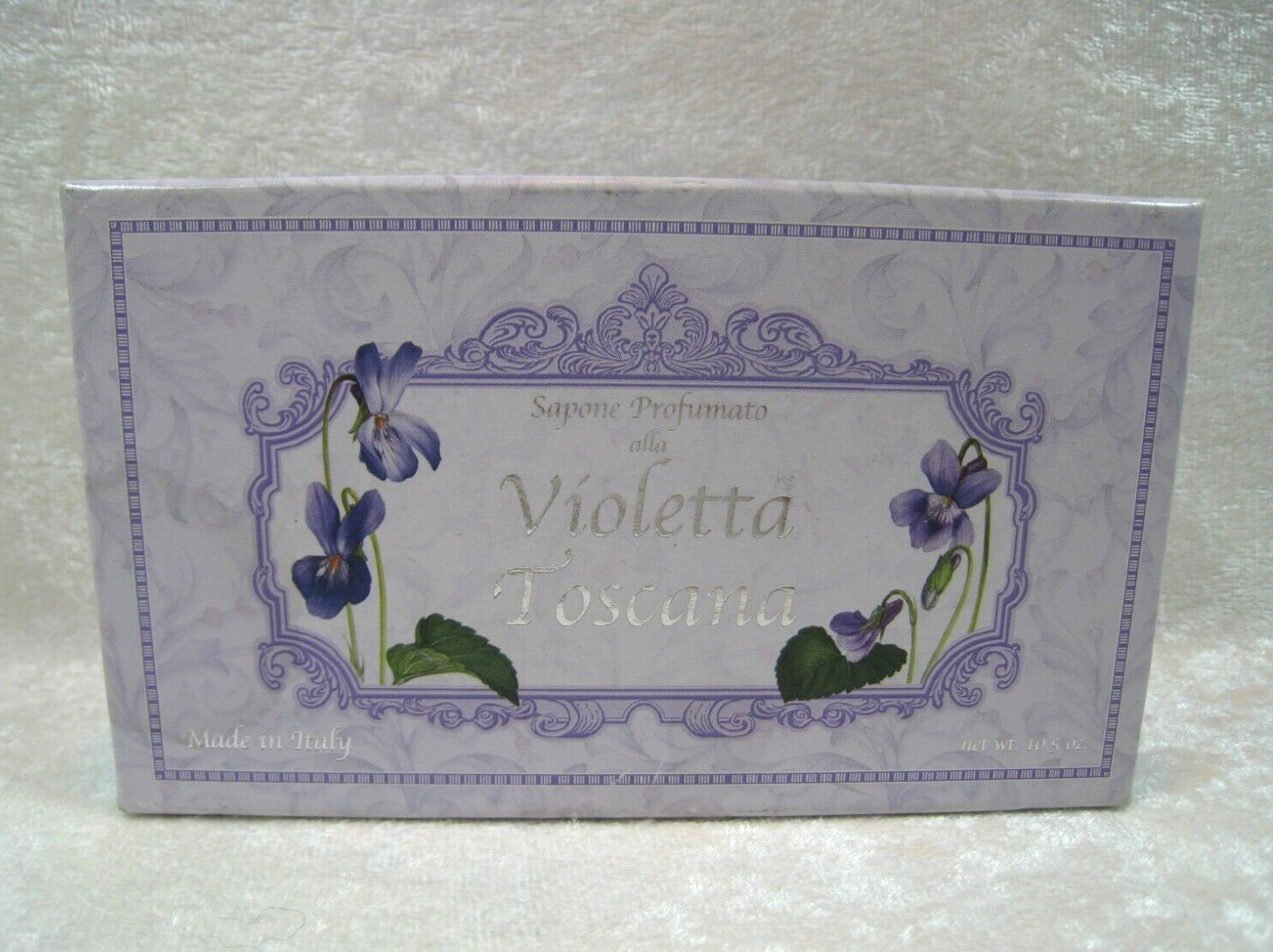 Saponificio Artigianale Fiorentino Violetta Violet Handmade In Italy 10.5 Oz
