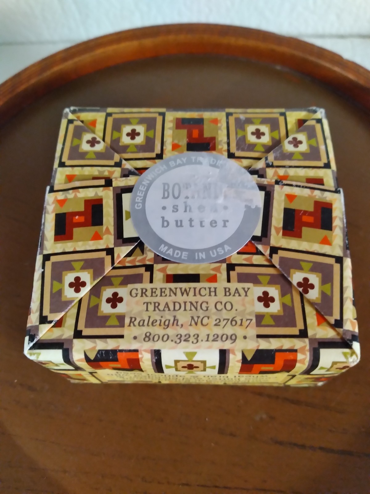 Greenwich Bay Trading Co. 6.35oz Soap Bar, For Men, Shea Butter, USA