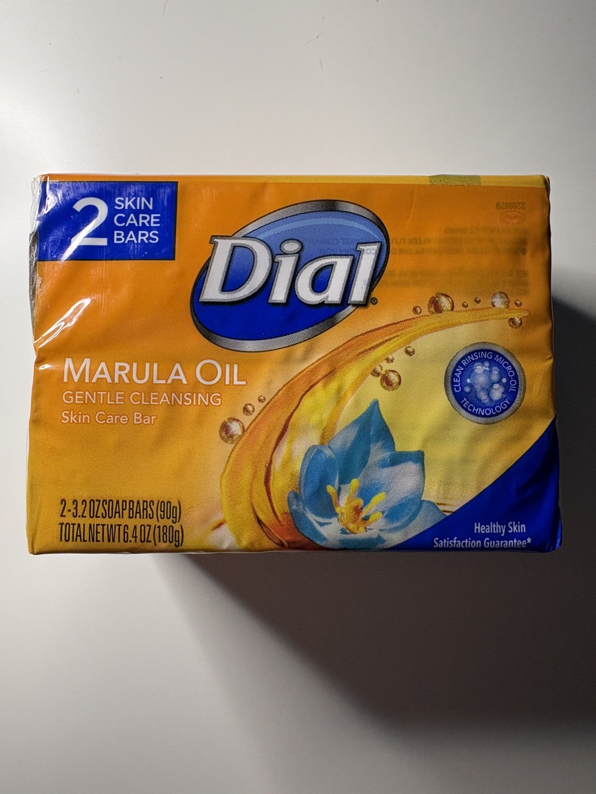 Dial Marula Oil Skin Care Bar 2‑Pack Bars Total New Sealed Discontinued NOS